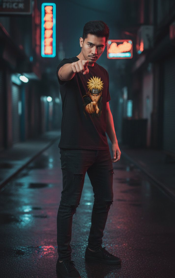 Unisex Anime Naruto T-Shirt