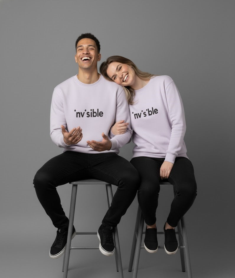 Unisex Invisible Print Sweatshirt