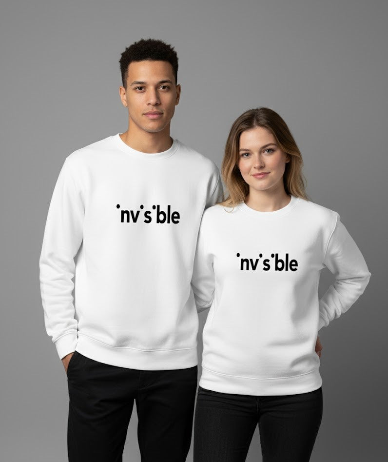 Unisex Invisible Print Sweatshirt