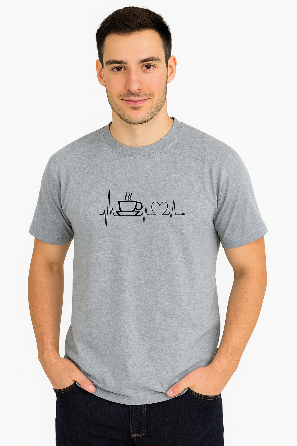 T-shirt Grey Melange